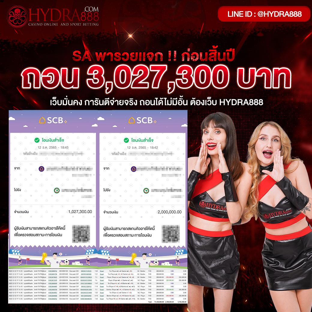 เว็ป คาสิโนออนไลน์สุดฮิต สมัครง่าย ระบบมั่นคง รวมโปรโมชั่นสุดคุ้ม